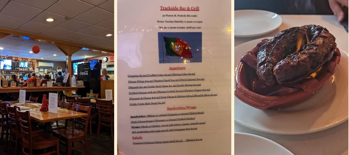 Trackside Bar & Grill Peabody
