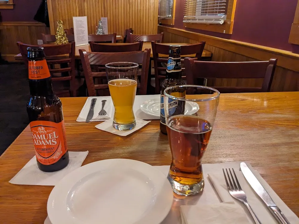 Amuel Adams and Blue Moon Belgian Whites